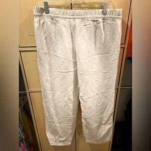 H&M large white pants